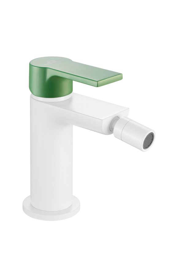 grifo bide blanco verde