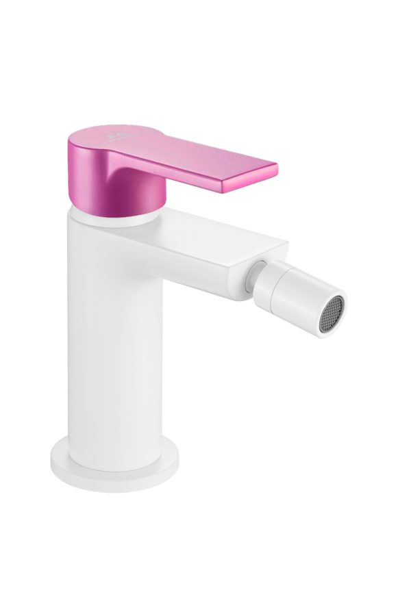 grifo bide blanco violeta