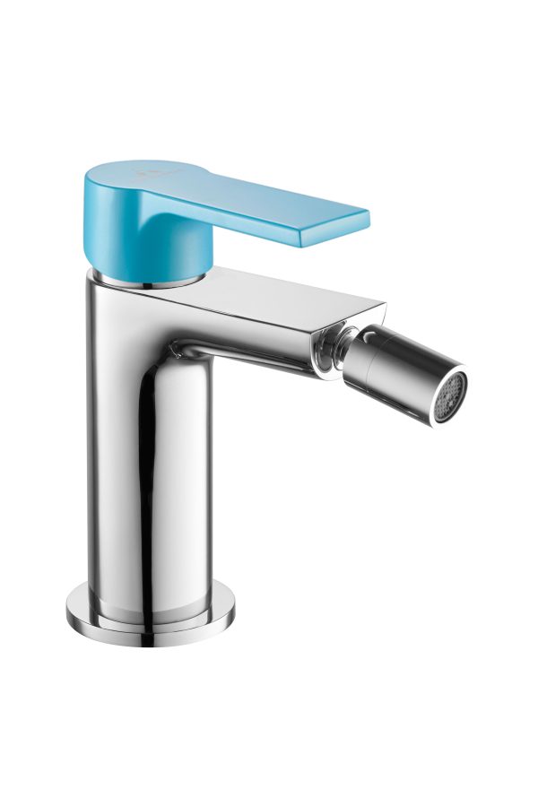 grifo bide cromo azul-chic